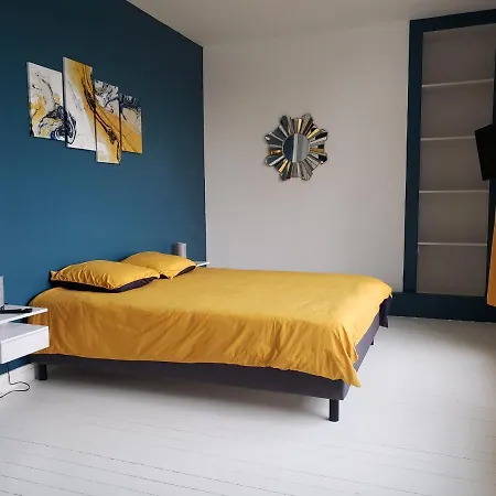 Bed and Breakfast La Casa Des Frangins à Saint-Romain-de-Colbosc Chambre photo